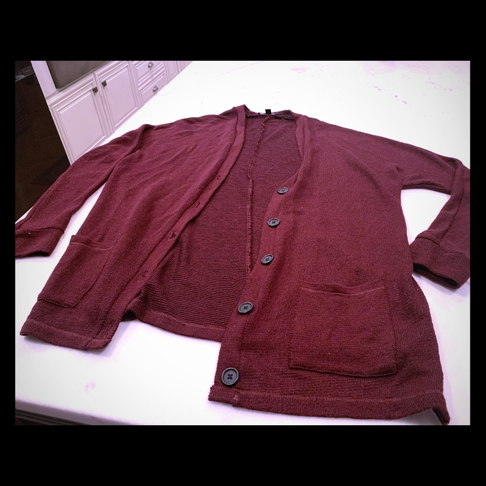 Red Cardigan